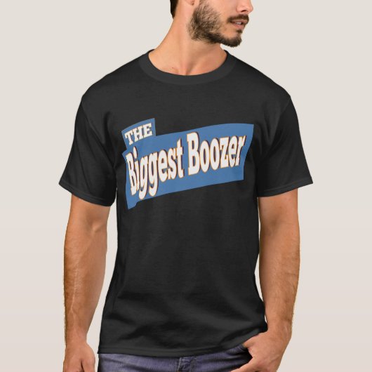 De grootste boozer t-shirt (Voorkant)