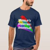 'De grootste bovenloop van de wereld' met schietst T-shirt (Voorkant)