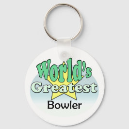 De grootste Bowler ter wereld Sleutelhanger