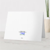 De grootste cadeau is de cadeau van het leven met kaart (Achterkant)