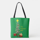 De grootste cadeau is Jezus! Tote Bag (Achterkant)