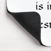 De grootste cadeaumousepad muismat (Hoek)