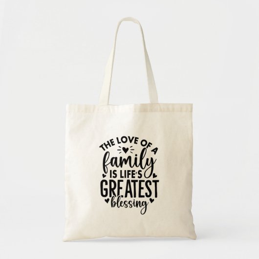 De grootste Canvas tas van het gezinsleven (Voorkant)