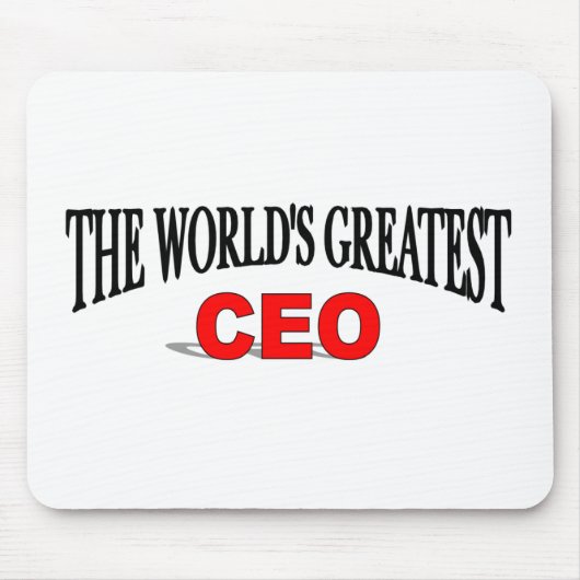 De grootste CEO ter wereld Muismat (Voorkant)
