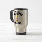 De grootste coach ter wereld reisbeker (Voorkant links)