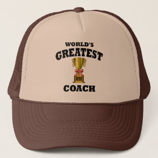 De grootste coach ter wereld trucker pet