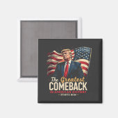 De grootste comeback in de Amerikaanse geschiedeni Magneet (Voorkant / Achterkant)