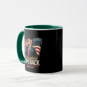 De grootste comeback in de Amerikaanse geschiedeni Mok (Voorkant links)
