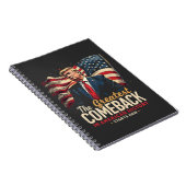 De grootste comeback in de Amerikaanse geschiedeni Notitieboek (Rechterzijde)