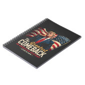 De grootste comeback in de Amerikaanse geschiedeni Notitieboek (Linkerzijde)