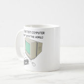 De grootste computeroperator ter wereld koffiemok (Voorkant links)