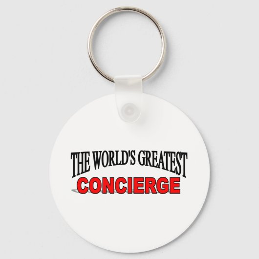 De grootste Concierge ter wereld Sleutelhanger (Voorkant)