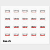 De grootste criminoloog ter wereld ronde sticker (Vel)