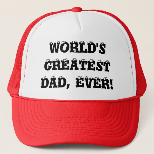 DE GROOTSTE DAG VAN DE WERELD, OOIT! TRUCKER PET (Voorkant)