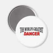 De grootste danser ter wereld magneet (Voorkant / Achterkant)