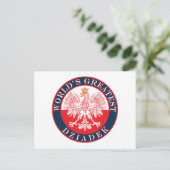 De grootste diadek ter wereld briefkaart (Staand voorkant)