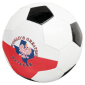 De grootste diadek ter wereld voetbal (Drie kwart)