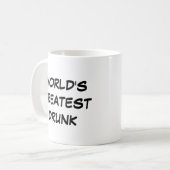 'De grootste Drink' Mok ter wereld (Voorkant links)