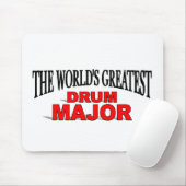 De grootste drummajoor ter wereld muismat (Met muis)