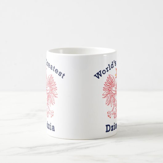 De grootste Dziadzia Eagle ter wereld Koffiemok (Center)