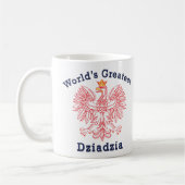 De grootste Dziadzia Eagle ter wereld Koffiemok (Links)