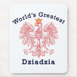 De grootste Dziadzia Eagle ter wereld Muismat