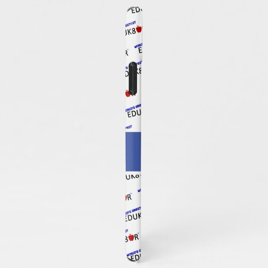 De grootste educator ter wereld iPhone hoesje (Rechterkant)