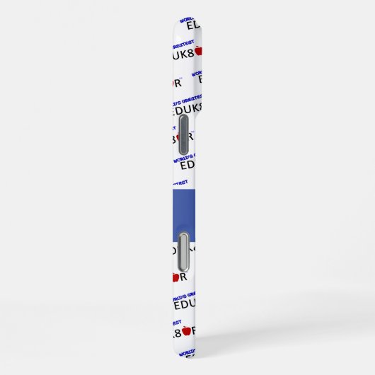 De grootste educator ter wereld iPhone hoesje (Rechterkant)