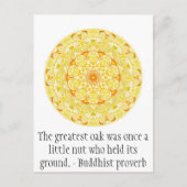 De grootste eikel was ooit een beetje gek die... briefkaart (Voorkant)