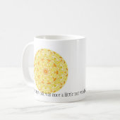 De grootste eikel was ooit een beetje gek die... koffiemok (Voorkant links)