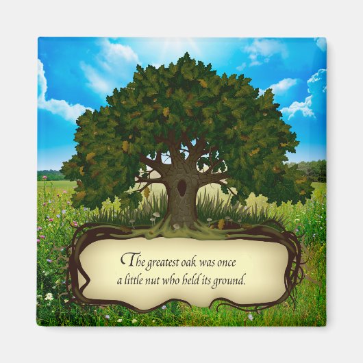 De grootste eikel was ooit een beetje gek die... magneet (Voorkant)