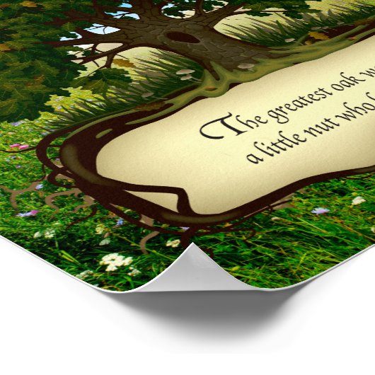 De grootste eikel was ooit een beetje gek die... poster (Hoek)