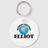 De grootste Elliot ter wereld Sleutelhanger (Voorkant)
