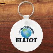De grootste Elliot ter wereld Sleutelhanger (Voorkant)