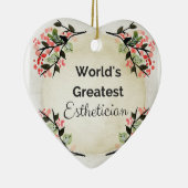 De grootste estheticiste ter wereld keramisch ornament (Rechts)