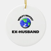 De grootste ex-man ter wereld keramisch ornament (Voorkant)