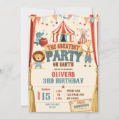 De Grootste Feest op Aarde Verjaardag Kaart (Voorkant)
