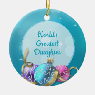 De grootste feestdag ter wereld keramisch ornament