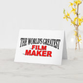 De grootste filmmaker ter wereld kaart (Gele Bloem)