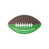 De grootste Football coach ter wereld | Kleine cad (Voorkant)