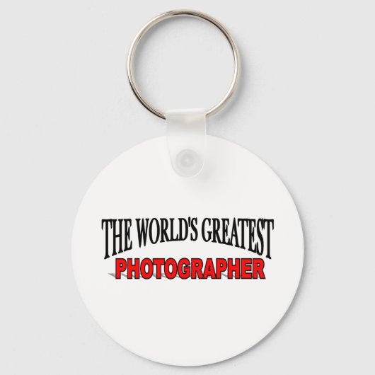 De grootste fotograaf ter wereld sleutelhanger (Voorkant)
