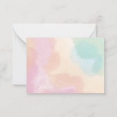 De grootste fout inspirerend offerte kaart notitiekaartje (Achterkant)