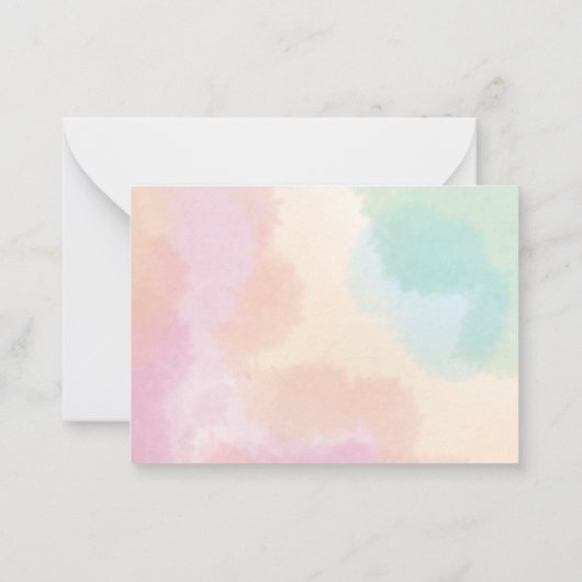 De grootste fout inspirerend offerte kaart notitiekaartje (Achterkant)