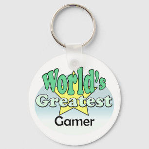 De grootste gamer ter wereld sleutelhanger