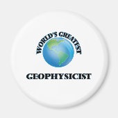 De grootste geofysicus ter wereld magneet (Voorkant)