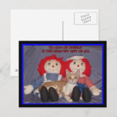 De grootste geschenk van allemaal briefkaart (Voorkant / Achterkant)