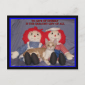 De grootste geschenk van allemaal briefkaart (Voorkant)