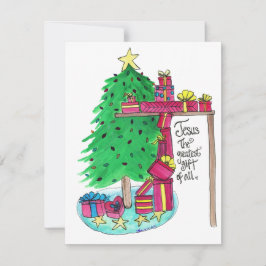 De Grootste Gift Aller Tijden Feestdagenkaart