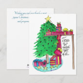 De Grootste Gift Aller Tijden Feestdagenkaart (Voorkant / Achterkant)