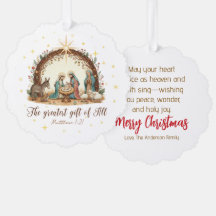 De Grootste Gift van Alles” Kerststal